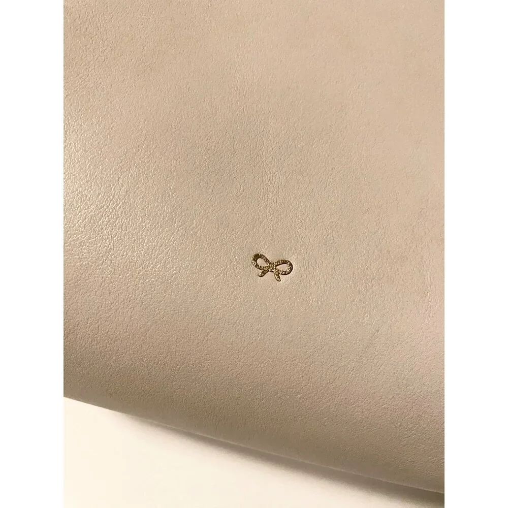 Anya Hindmarch Ebury Shopper II Eyes Leather Tote Steam Gray Circus Googly Eyes - Picture 7 of 16